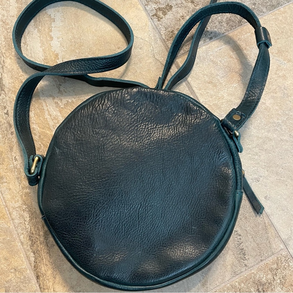 Portland Leather Goods Lagoon Large Circle EUC - Picture 2 of 5